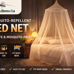 Mosquito-Repellent Bed Net